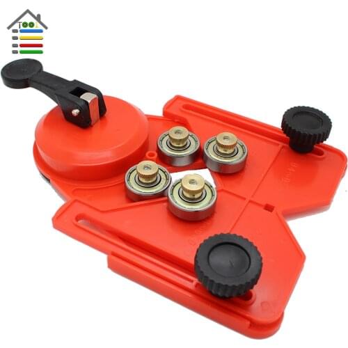 Adjustable 4-83mm Diamond Drill Bit Tile Glass Hole Saw Core Bit Guide With Vacuum Base Sucker Tile Glass openings Locator
