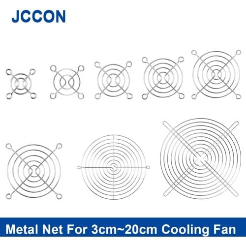 3cm4cm5cm6cm7cm8cm15cm20cm Fan Protection Net Grille Dia Iron Mesh Safety Grid For Computer Case Cooling Fan Metal