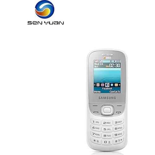 Original Samsung Metro E2202 Mobile Phone Refurbished 2G E2202 Dumbphone GSM 1.8" 0.3MP 1000mAh Unlocked Cellphone