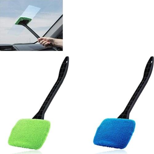 New Car Mop Cleaning Windows Windshield Fog Cleaning Tool Brush Washing Rag Wipe Duster Home Office Auto Windows Glass Cloth