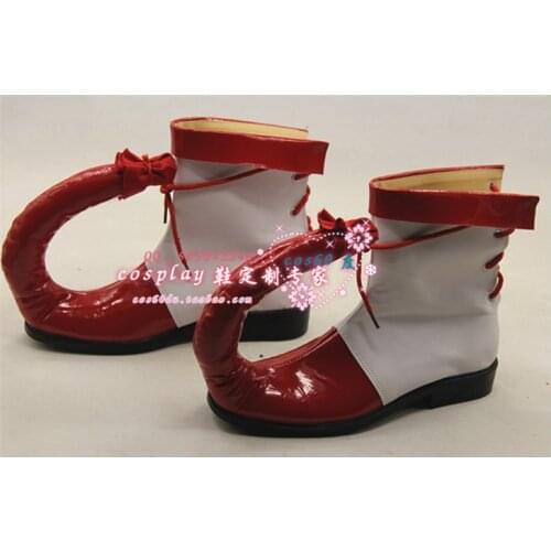 The Clown Cosplay White And Red Show Shoes S008