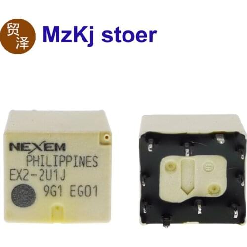 1PCS EX2 New Imported Original EX2-2U1J 12V 12VDC 25A DIP10 EX2-2U1