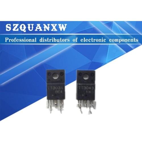 2pcs ( 1pcs TT3034 + 1pcs TT3043 ) TO220F-5 ( 1pcs FTD01N + 1pcs FTD02P )