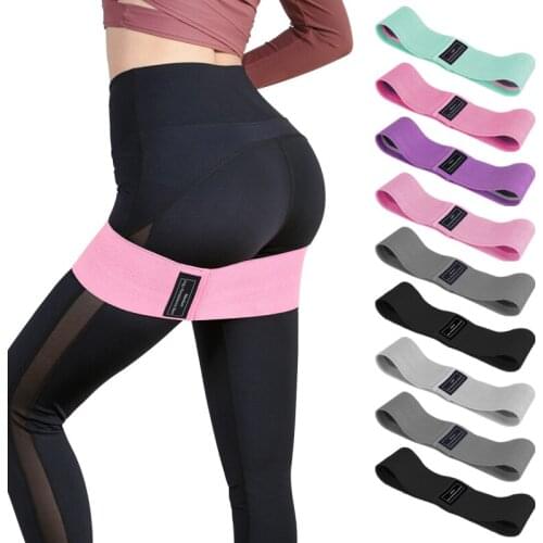 3PCS/Lot Fitness Rubber Band Elastic Yoga Resistance Bands Set Hip Circle Expander Bands Gym Fitness Booty Band Home Workout