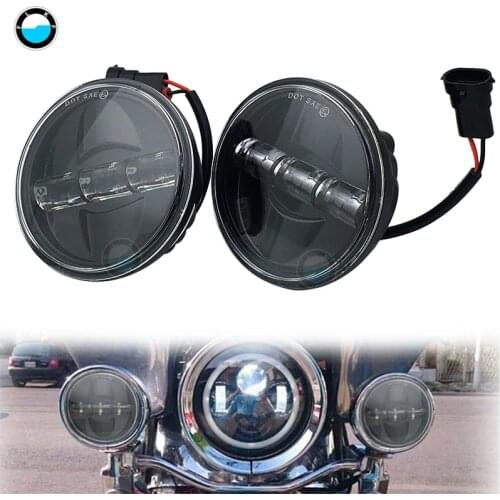 4.5 Inch LED Passing Light Fog Light Auxiliary Driving Lamp for motorcycle Fog Lamp Assembly Day Light