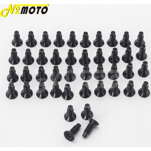 44 x Bolts Motorcycle Windshield Frame & Hinge Torx Screws For TJ YJ CJ Model jeep Wranglers 1976-2006 Steel Screws