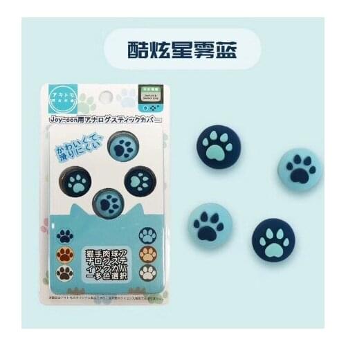 50Set New Animals Froest Cat Footprints Thumb Grips Joystick Analog Joycon Caps For Nintendo Switch Lite & Nintend Switch Joycon