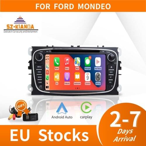 Android 10.0 Car Multimedia Player for FORD Focus S-MAX Mondeo C-MAX Galaxy radio Wifi gps bluetooth DVR