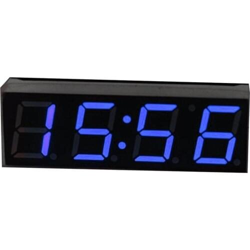 3 in 1 Digital LED Time Clock Temperature Voltage Module Mini Voltmeter Thermometer for Car Arduino Electronic DIY