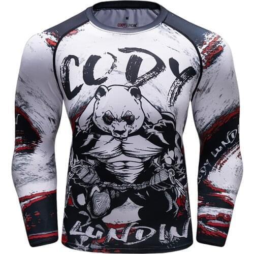 Cody Lundin Digital Sublimation Printed Long Sleeve Men Round Neck Oversized Gym Tshirt