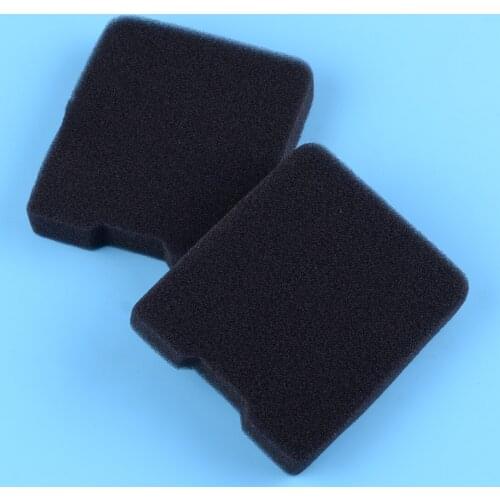 LETAOSK Black 2pcs Air Filter Sponge Replacement 110132179 531004430 Fit for Husqvarna 145BT 155BT