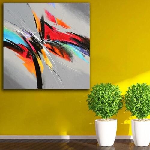 Fashion Oil Painting Rhythm in colors Painting Home Decor On Canvas Modern Wall Art Canvas Print Poster Canvas Painting no frame