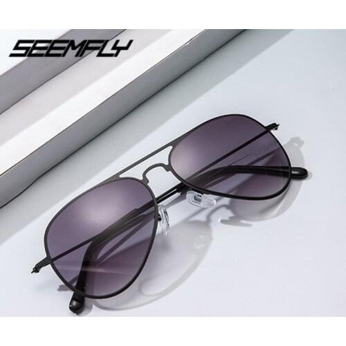Seemfly Vintage Men Women Bifocal Reading Glasses Sunglasses Presbyopia Eyeglasses Diopter +1.0 To +3.5 Unisex Eyewear 2021