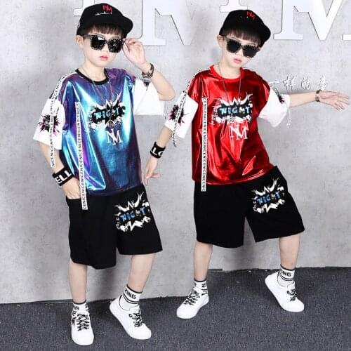 4-14 Years Summer Boy Clothing Set 2021 New Fashion Casual Active T-shirt+ Pant Kid Children Boy Teenager Clothing
