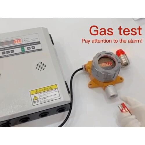 Fixed Hydrogen H2 Combustible Leak Meter Measuring Instrument Sensor Gas Detector Analyzer