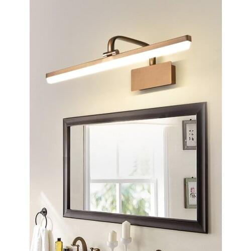 JMZM Modern LED Mirror Lamp Simple Long Wall Lamp Aluminum Mirror front Light For Vanity Toilet Bathroom Washbasin Makeup Light