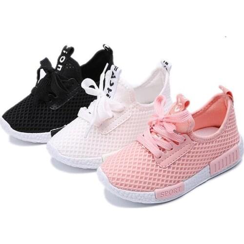 2018 spring and autumn hollow childrens breathable mesh shoes casual shoes kids shoes for girl