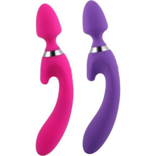 Vibrators Sex toy for Women Silicone Dildo Vibrator AV Magic Wand, G-spot Rabbit Vibrating Massage for Couples pink purple