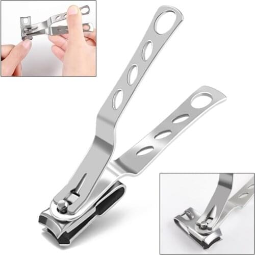 360 Degree Rotate Swivel Fingernail Clipper Toenail Toe Nail Art Cutter Scissor Trimmer Manicure Pedicure Camping Tools