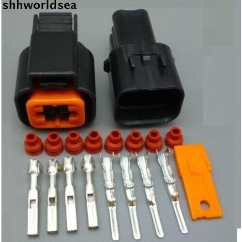 Worldgolden 2.2mm 4 Pin Auto oxygen sensor plug connector PB621-04020 PB625-04027