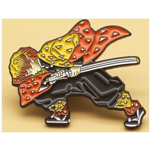 XM-funny Cartoon creative metal badge cartoon brooch anime brooch