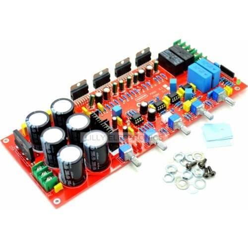 YJ 2.1 7294x4pcs 2x80W+160W amp board+speaker protection new