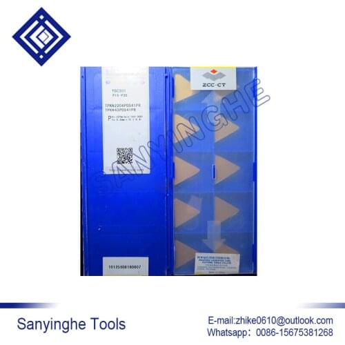 Free shipping high quality 10pcs/lots YBC301 TPKN2204PDS41PR cnc carbide turning inserts
