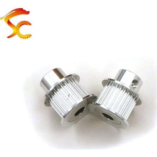 5pcs/8pcs 3D Printers pulley HTD M3 24 teeth bore 8mm HTD 3M 24 teeth timing pulley fit for HTD 3M belt width 15mm