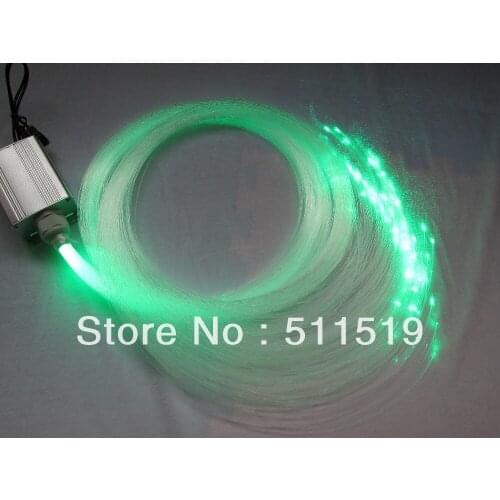 Free shipping led optic fiber star light ceiling kit 220pcsPMMA fiber with 16 color RGB LED light engine,IR 24key remote