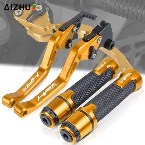 CNC Adjustable Brake Clutch Levers Motorcycle Hand Grips End FOR BMW HP2 EnduRo 2005-2008 2007 Handlebar Accessories HP 2 Enduro