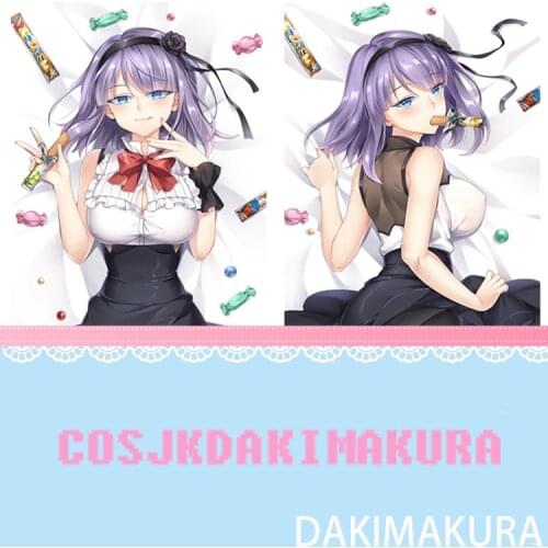 Dagashi Kashi Hotaru Shidare Game Anime Girls Dakimakura Body Hugging Pillow Cover Cushion Otaku Pillow Case Kawaii Xmas Gifts