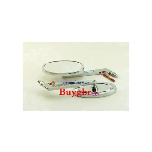 For Harley boy models including XL LED street glide Turn signals integrated Rear View Side Mirrors Buygbr Goose egg circle
