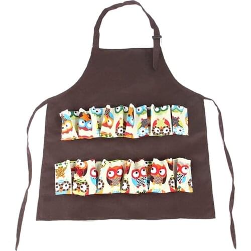 Chicken Egg Apron Gathering Egg Apron with 12 Pockets for Adult Egg Collecting Apron