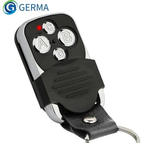 GERMA 4 Buttons 433Mhz wireless Remote Control Garage Gate Door Opener Transmitter Duplicator Clone Cloning Copy Code Car Key