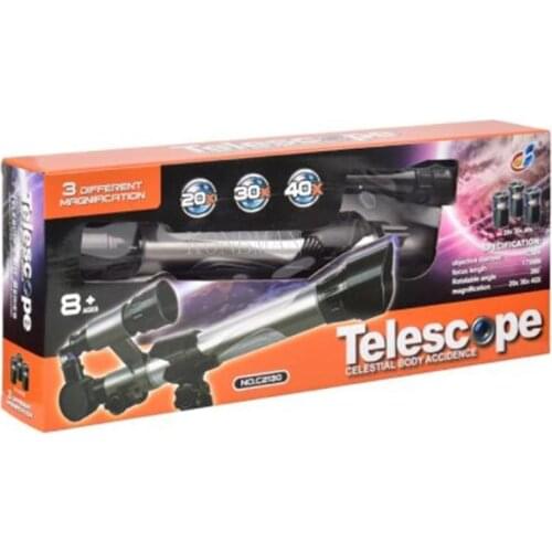 HD Refraction C2130 Astronomical Telescope With Tripod Sky Monocular Telescope, ChildrenS Space Observation Mirror Gift