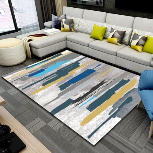 LIU ART rug for livingroom Simple modern bedroom living room table sofa carpet mat Abstract bathmats bed blanket on behalf of