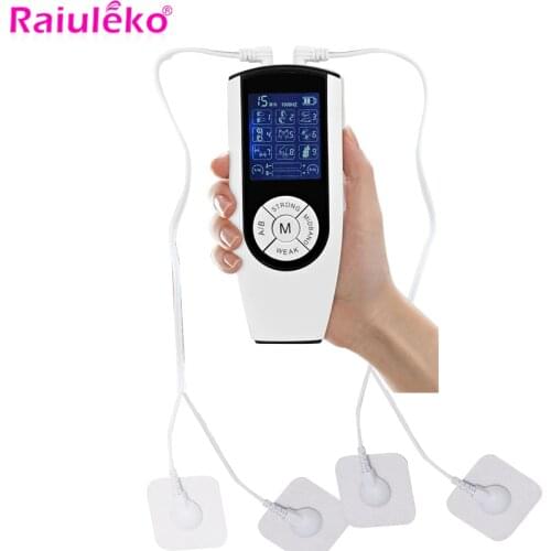 Therapy Massager EMS Tens Muscle Stimulator Electrical Pulse Acupuncture Slimming Digital Relax Massage Machine Full Body Tool
