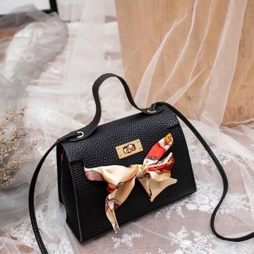 Mini Silk Scarf 2021 Handbag Little Purse Women Shoulder Bag Messenger Bag Factory Wholesale Lady Luxury PU Fashion Cover Bag