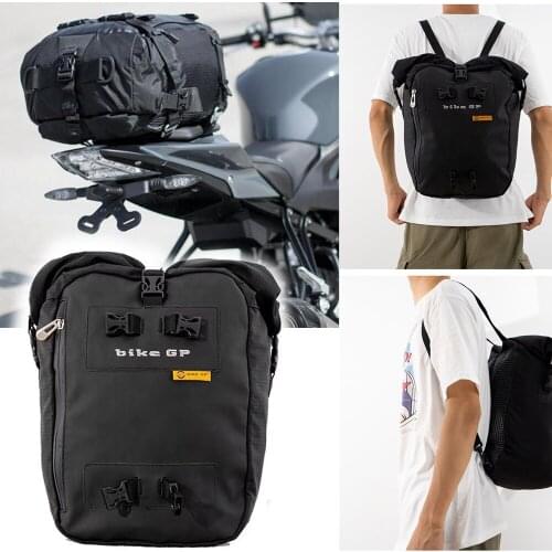 Motorcycle Bag Motorcycle Tail Bag Multi-functional Motorcycle Seat Bag High Capacity Moto Bag