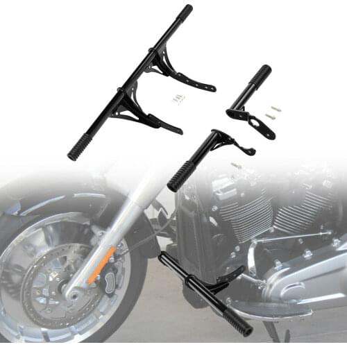 Motorcycle Highway Foot peg Crashbar protector set For Harley Street Bob Low Rider 2018-2020 2019