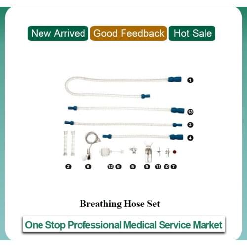 Drager Reusable Breathing hose set for Evita XL NeoFlow heated for F&P MR850 8414987