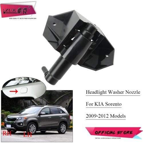 For KIA Sorento 2009 2010 2011 2012 Headlight Washer Pump Headlamp Water Spray Nozzle Jet Actuator OEM: 98671-2P000 98672-2P000