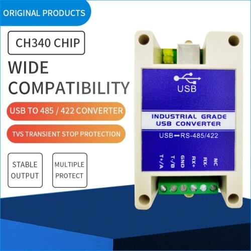 USB to 232 485 422 Industrial Grade Serial Converter Lightning Protection Support WIN7/8/10