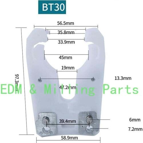 CNC Engraving Machine Spindle Automatic Tool Changer Tool Change Seat Accessories ISO30 BT30 Knife Holder