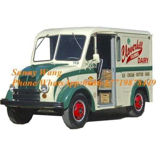 Modern design street food electric food truck hotdog food cart food trolley cart with fast delivery