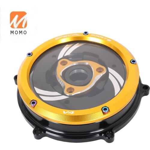 PANIGALE v4 high quality easy install CNC Machined Anodized motorcycle Clutch Cover Protector for ducati