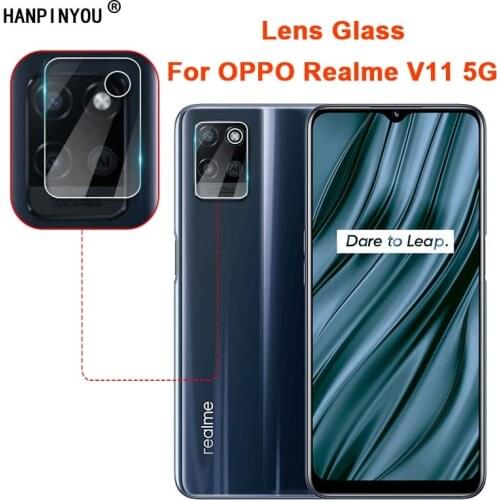 For OPPO Realme V11 5G 6.5" Clear Ultra Slim Back Camera Len Protector Rear Lens Cover Soft Tempered Glass Protection Film