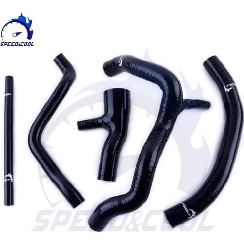 For TRIUMPH TT 600 2000-2003 SPEED FOUR 2002-2006 High Temp Silicone Radiator Coolant Hose kit