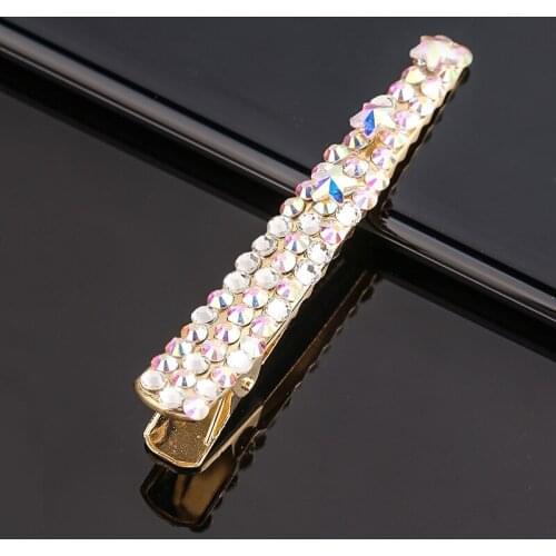 20pcs Pearl Rhinestones Hair Clip Geometric Hair Barrette Rectangle Hairpin Styling Accessories 2020 Trendy For Women&Girls