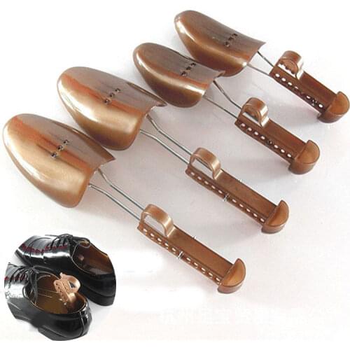 1 Pair Adjustable Men Women Plastic Boots Shoe Stretcher solid color Durable Shaped Fixed Shoe Tree Expander Shoes support